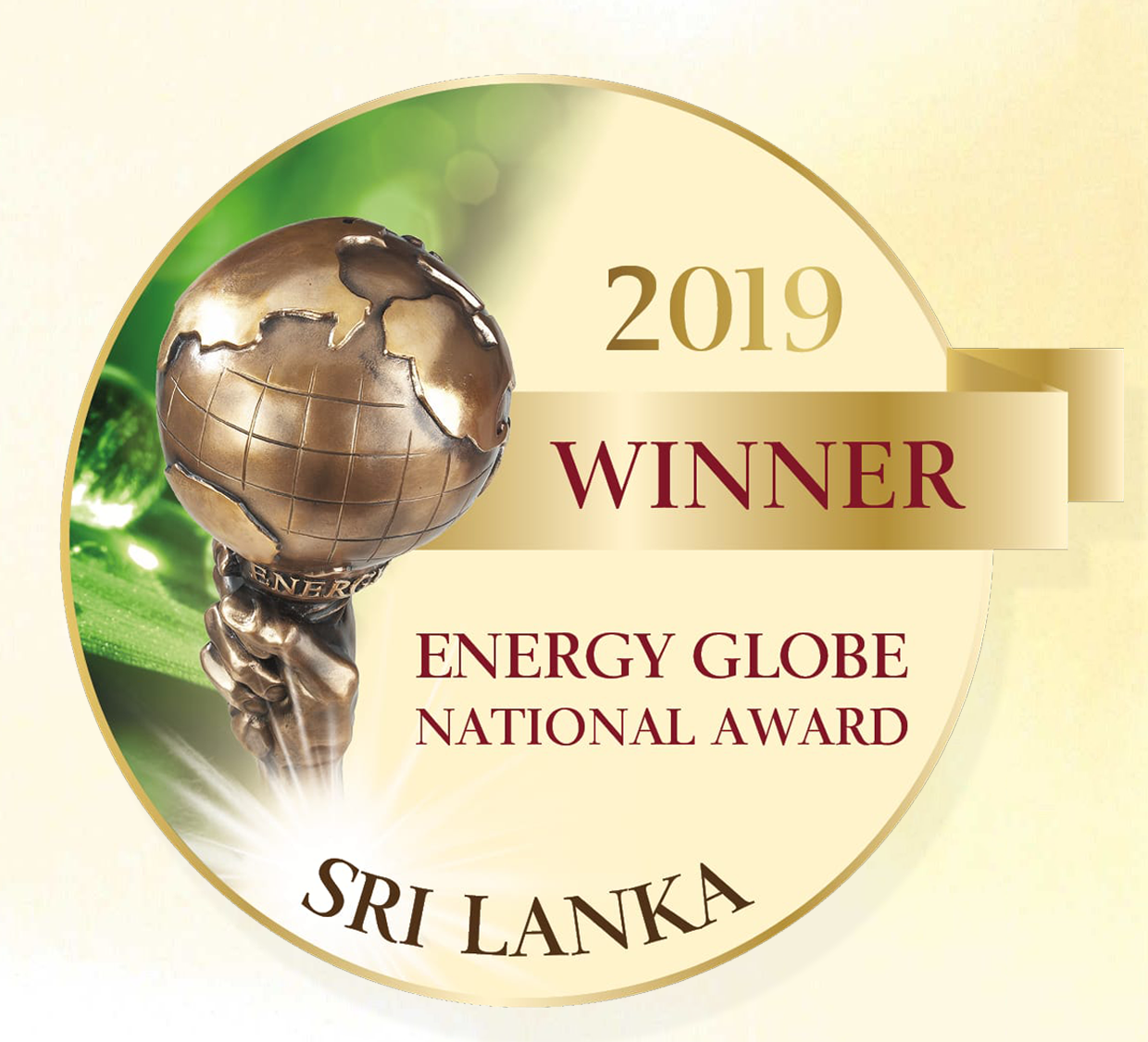 2019 Winner - Energy Globe Award National Award for Sri Lanka